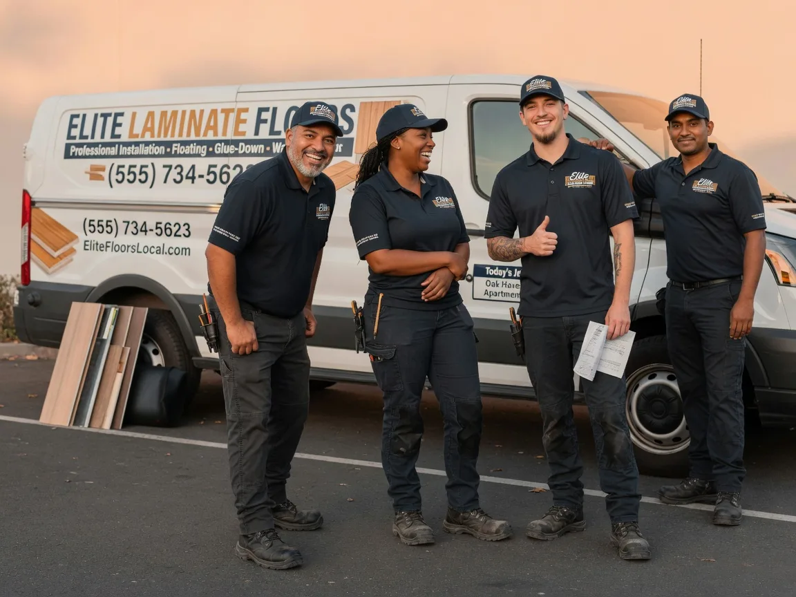 Laminate flooring installation company in Roanoke, TX